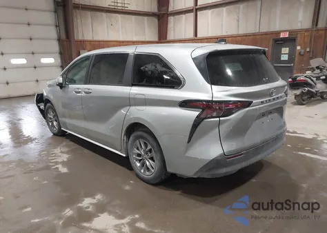 2025 Toyota Sienna Le из США, поврежденный, VIN 5TDKSKFC6SS209131